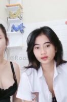 Priska Devi Seragam SMA Live Bugil Sama Temen