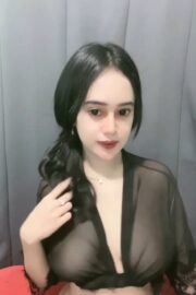 Arum Toge Hot Baju Hitam Transparan