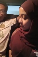 Cewek Hijab Wikwik Dalam Mobil Muasin Nafsu Pacar