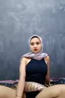 BUTERFLY Hijab Cute Live Hot Buka Bukaan Omek