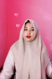 Nana Solehot Jilbab Cantik Buka Baju Pamer Tete