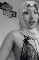 Gadis Hijab Horny Sendiri Bayangin Ngewe