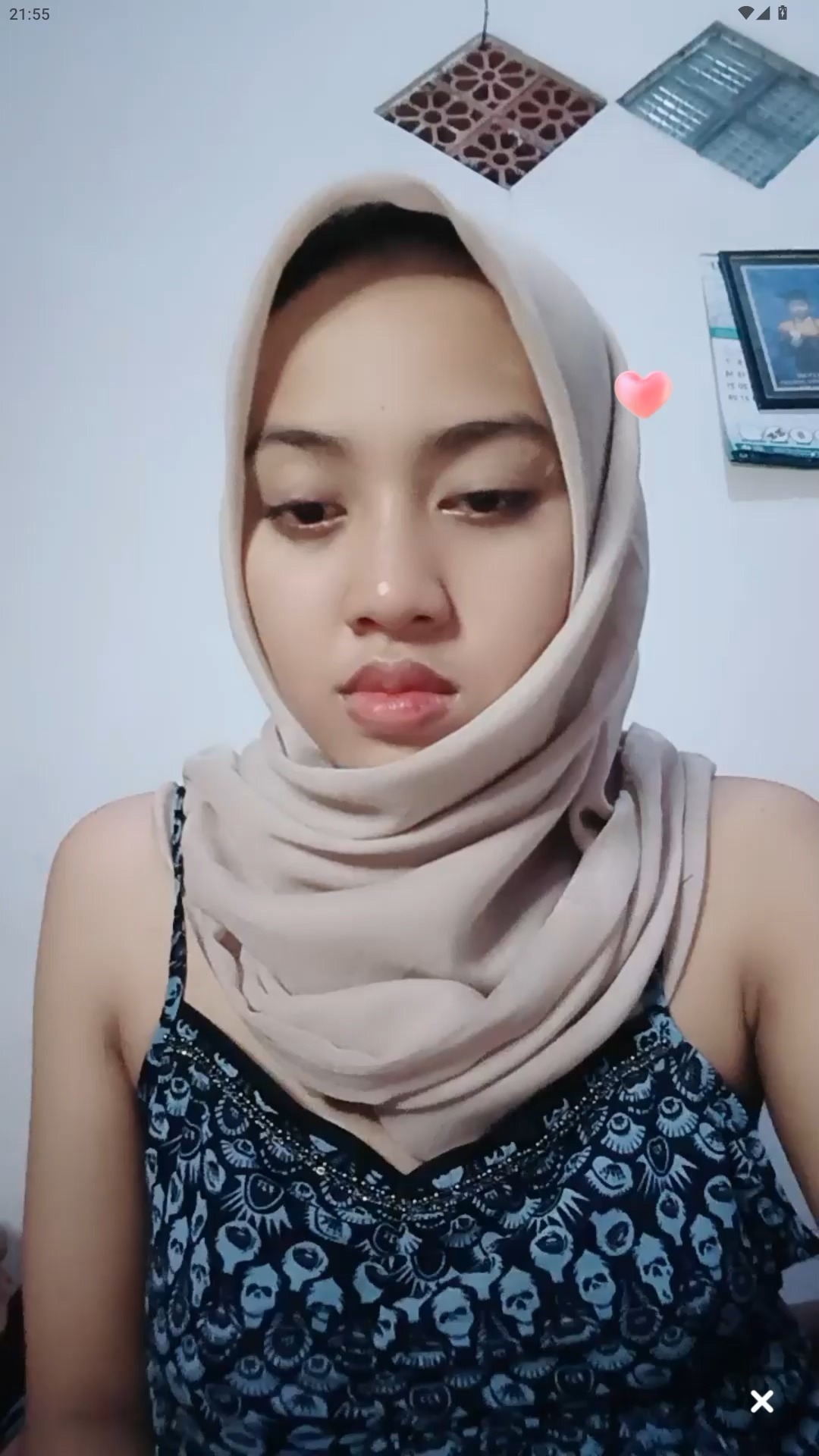 Live Perdana HAFIDZAH Berani Pamer Meki