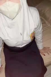 Pelajar Jilbab Sama Pacarnya