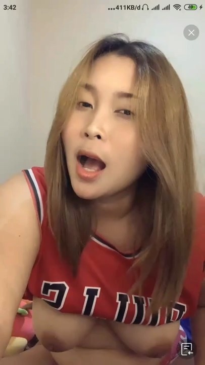 AYUNA Rambut Pirang Live Colmek Meki Basah