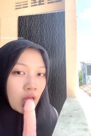 BELA OLIVA Cewek Hijab Cantik Ternyata Jago Ngocok