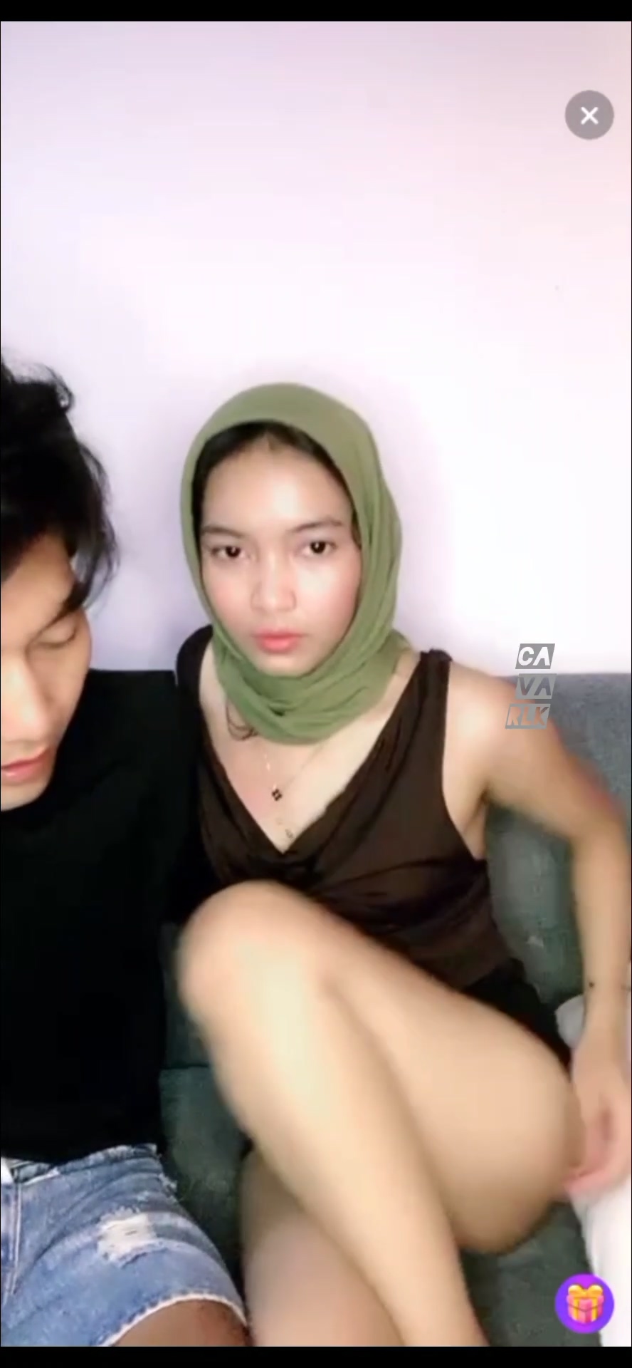 Cia Hijab Live Dientot Cowoknya Barbar Banget